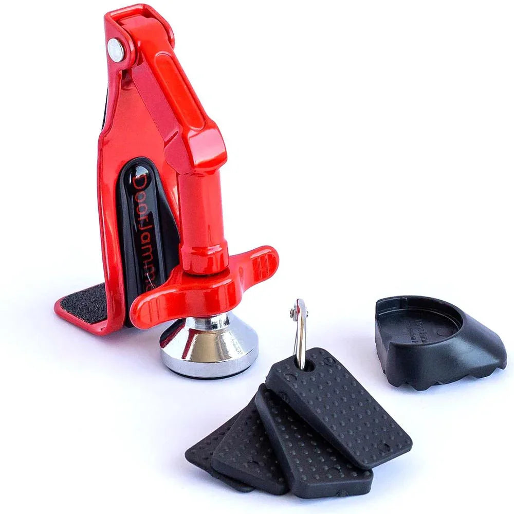 Solid Security Door Jammer Wedge Stopper Stop Bolt Home Hotel Protection Lock - DY Pro Audio