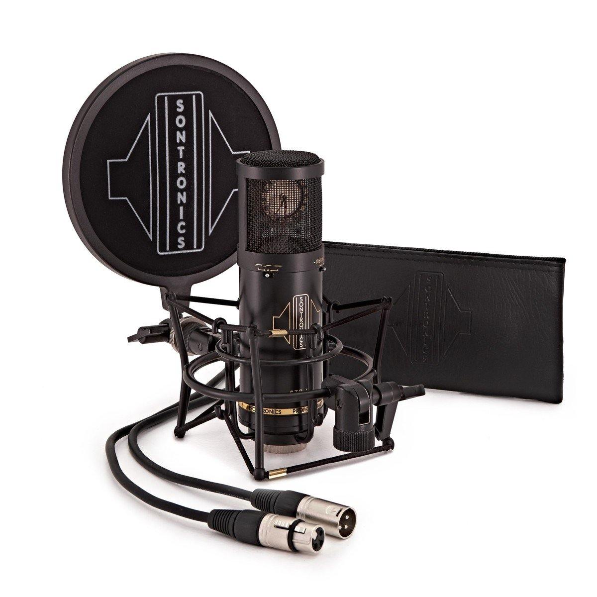 Sontronics STC-3X Condenser Microphone Pack, Black - DY Pro Audio