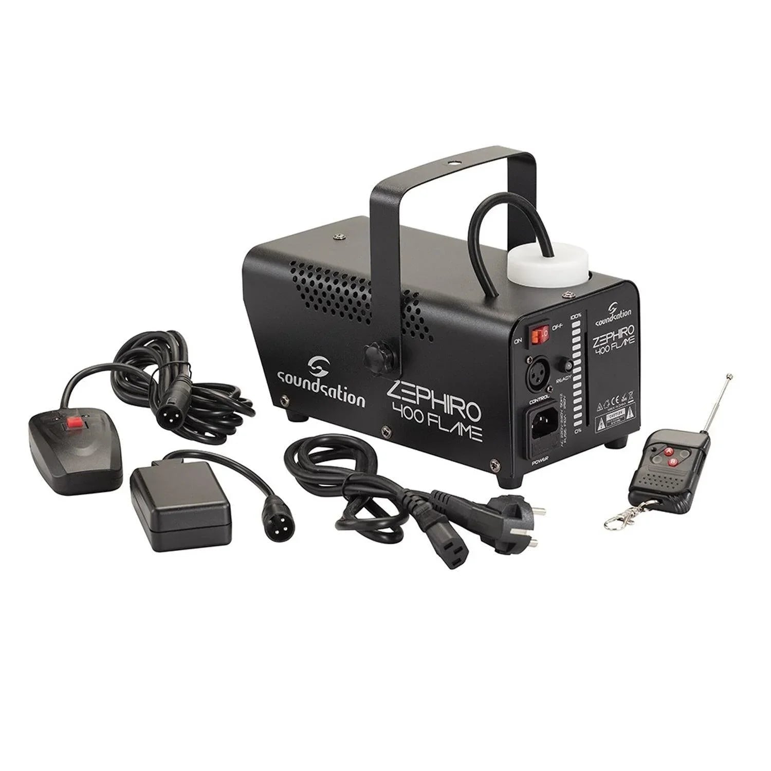 Soundsation 400w Flame Smoke Machine with 1 Litre Fluid - DY Pro Audio