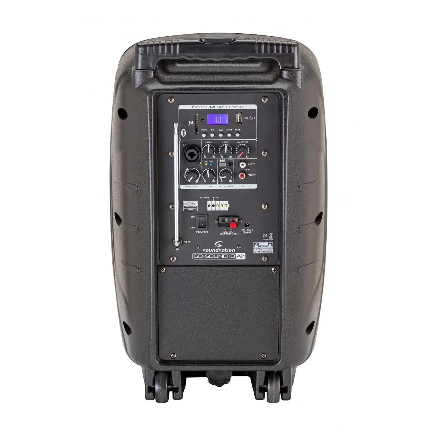 Soundsation Go-Sound 10AIR 10" Battery PA System MP3 Bluetooth Microphone - DY Pro Audio