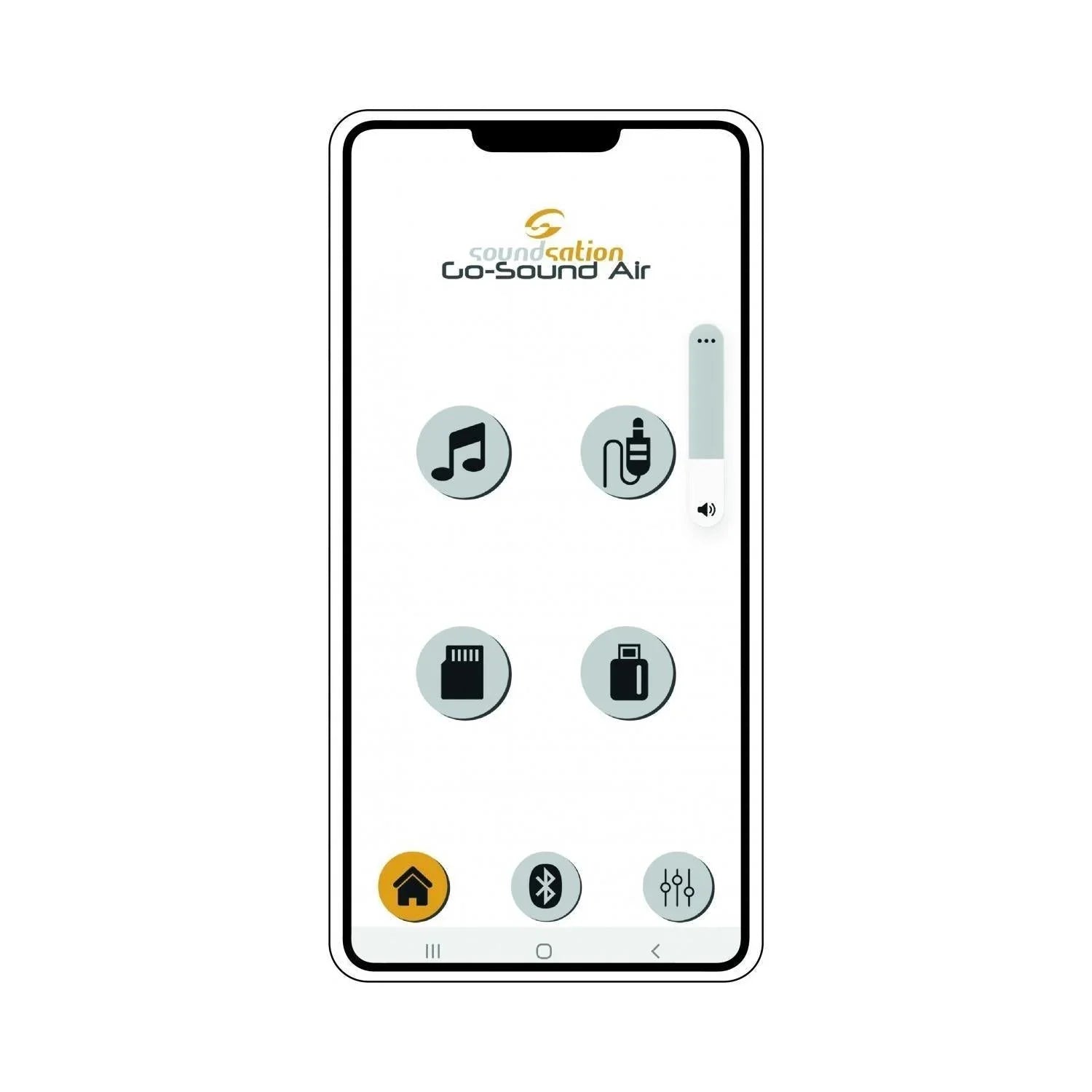 Soundsation Go-Sound 10AIR 10" Battery PA System MP3 Bluetooth Microphone - DY Pro Audio