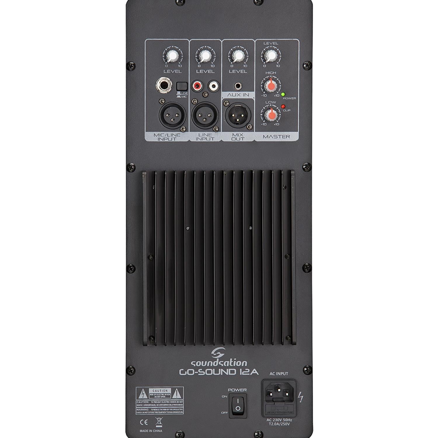 Soundsation Go-Sound 12A 12" Active Speaker - DY Pro Audio