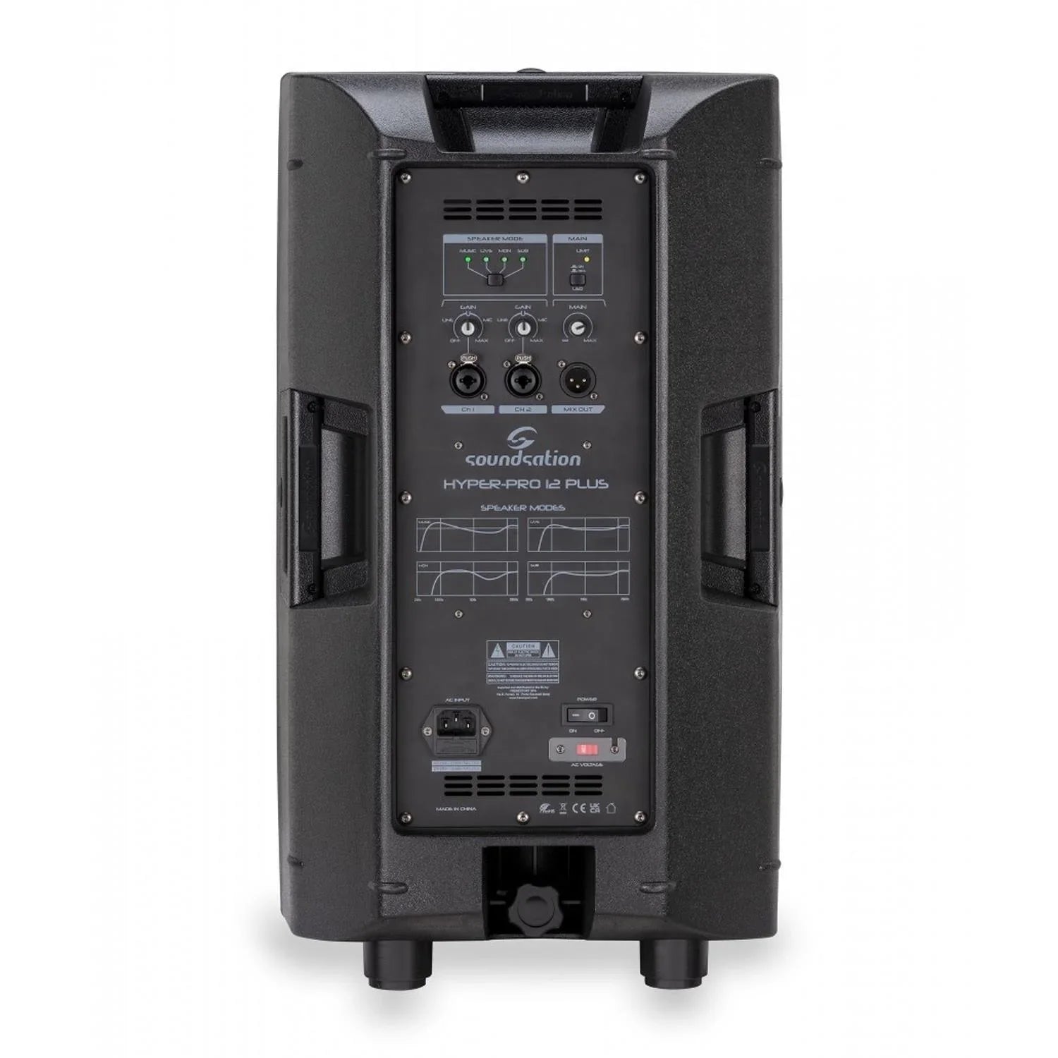 Soundsation Hyper-Pro 12 Plus 12" 1400w Active Loudspeaker - DY Pro Audio