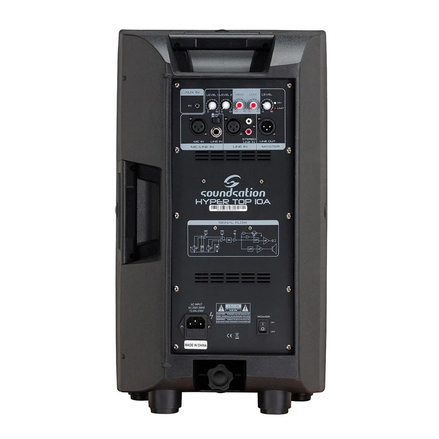 Soundsation Hyper Top 10a 500w 10" Active Speaker - DY Pro Audio