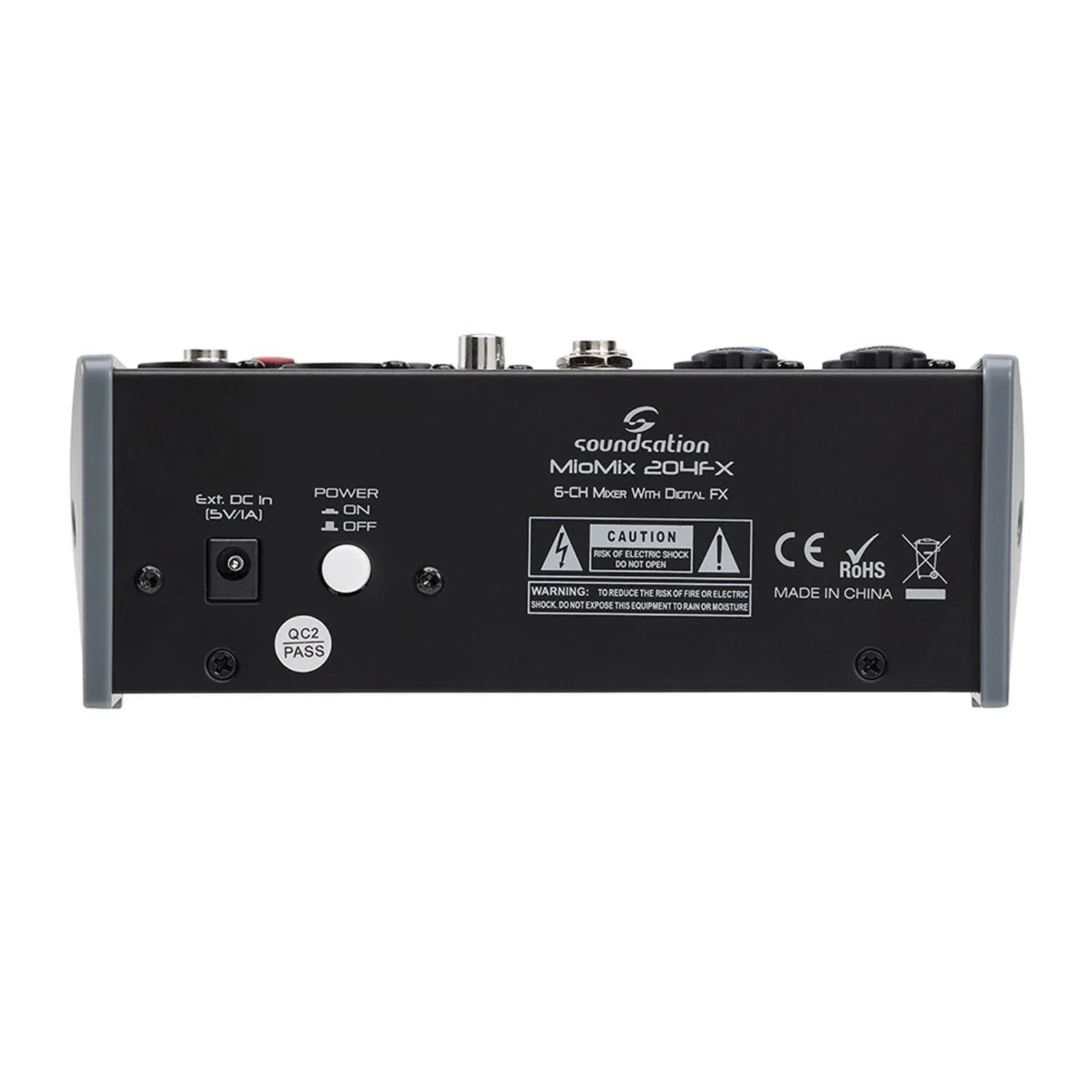 Soundsation MIOMIX 204FX 6 Channel Mixer with FX - DY Pro Audio