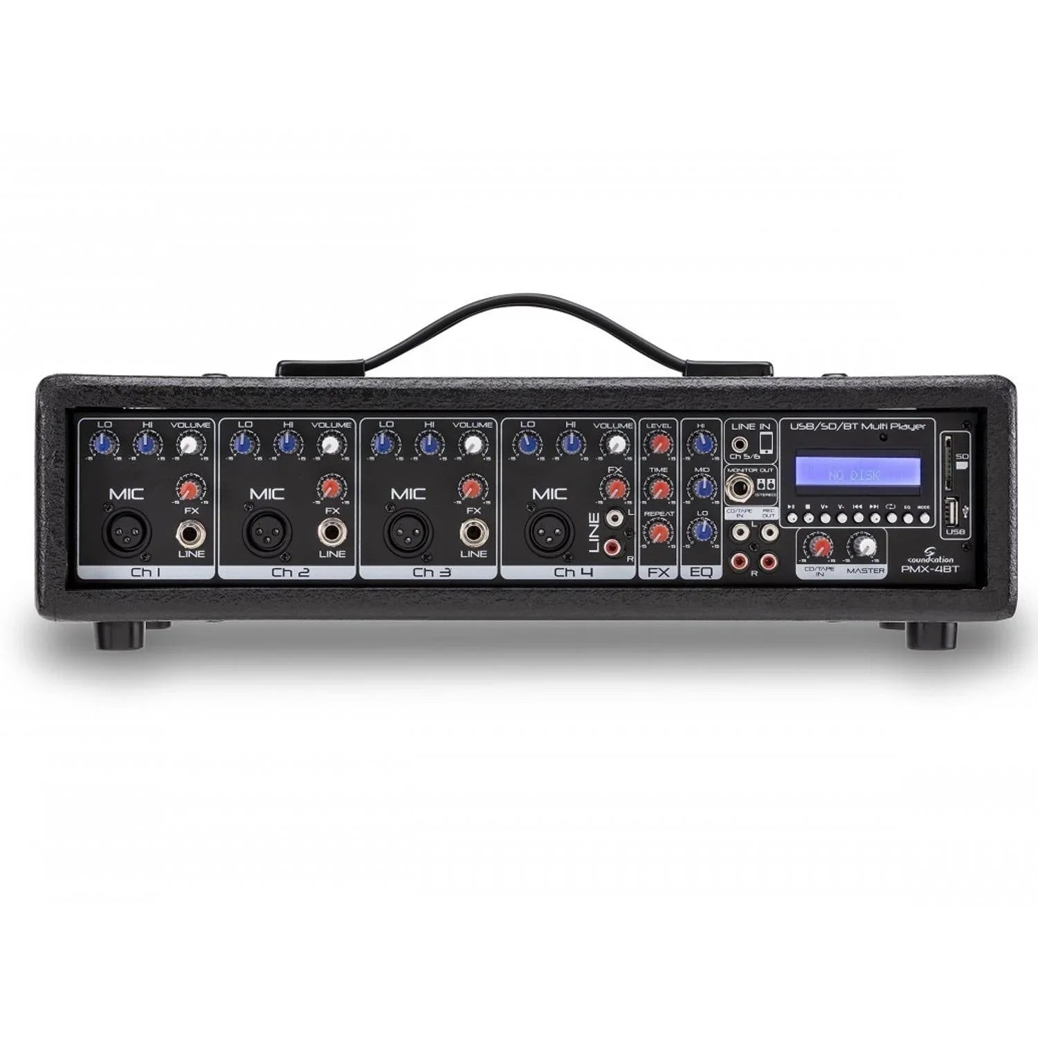 Soundsation PMX-4BT 6 Channel 200w Power Amplifier, Effects and Bluetooth - DY Pro Audio