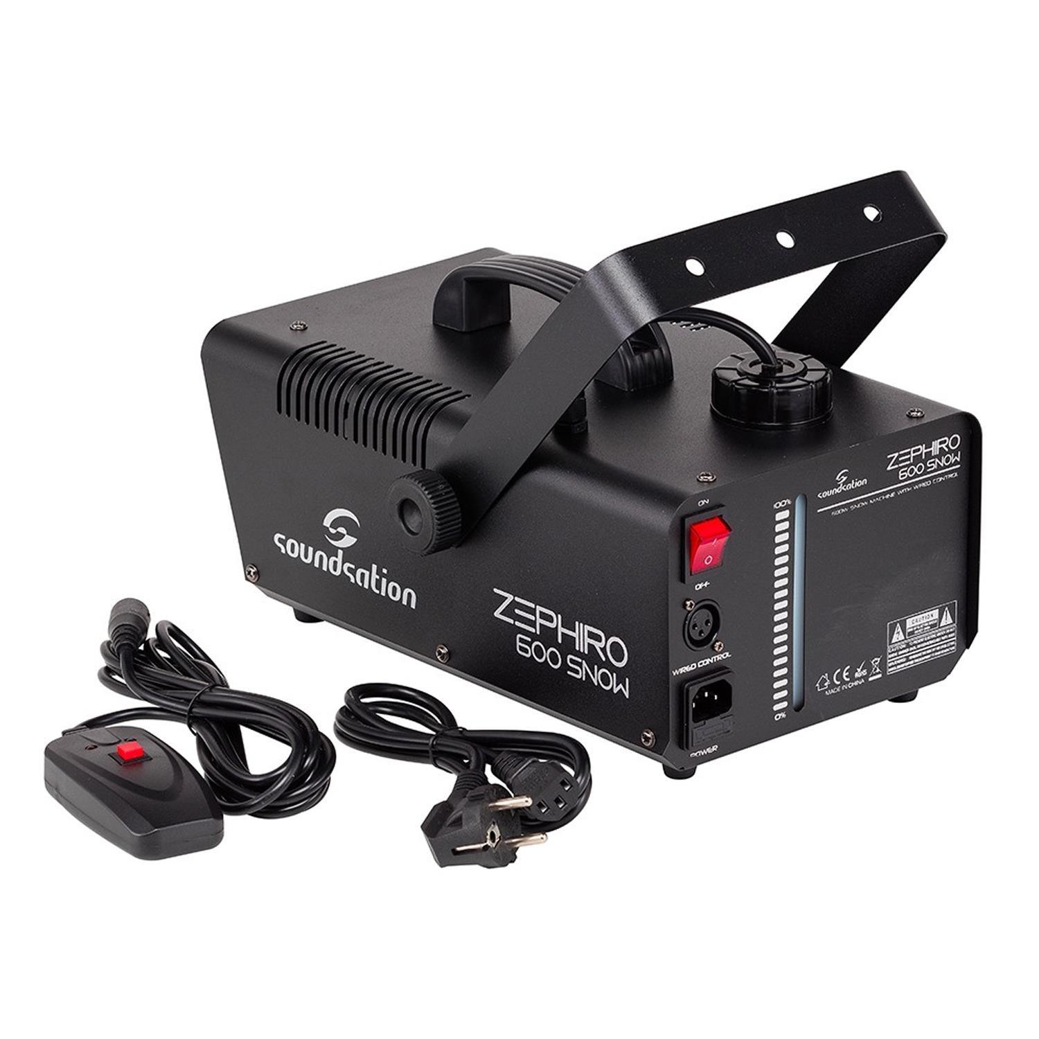 Soundsation ZEPHIRO 600 High Efficiency Snow Machine - DY Pro Audio