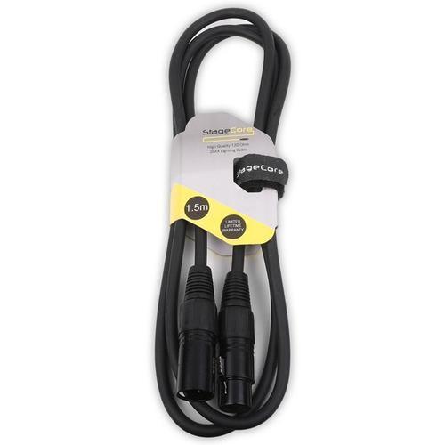 Stagecore 1.5m DMX 3 Pin Cables - DY Pro Audio