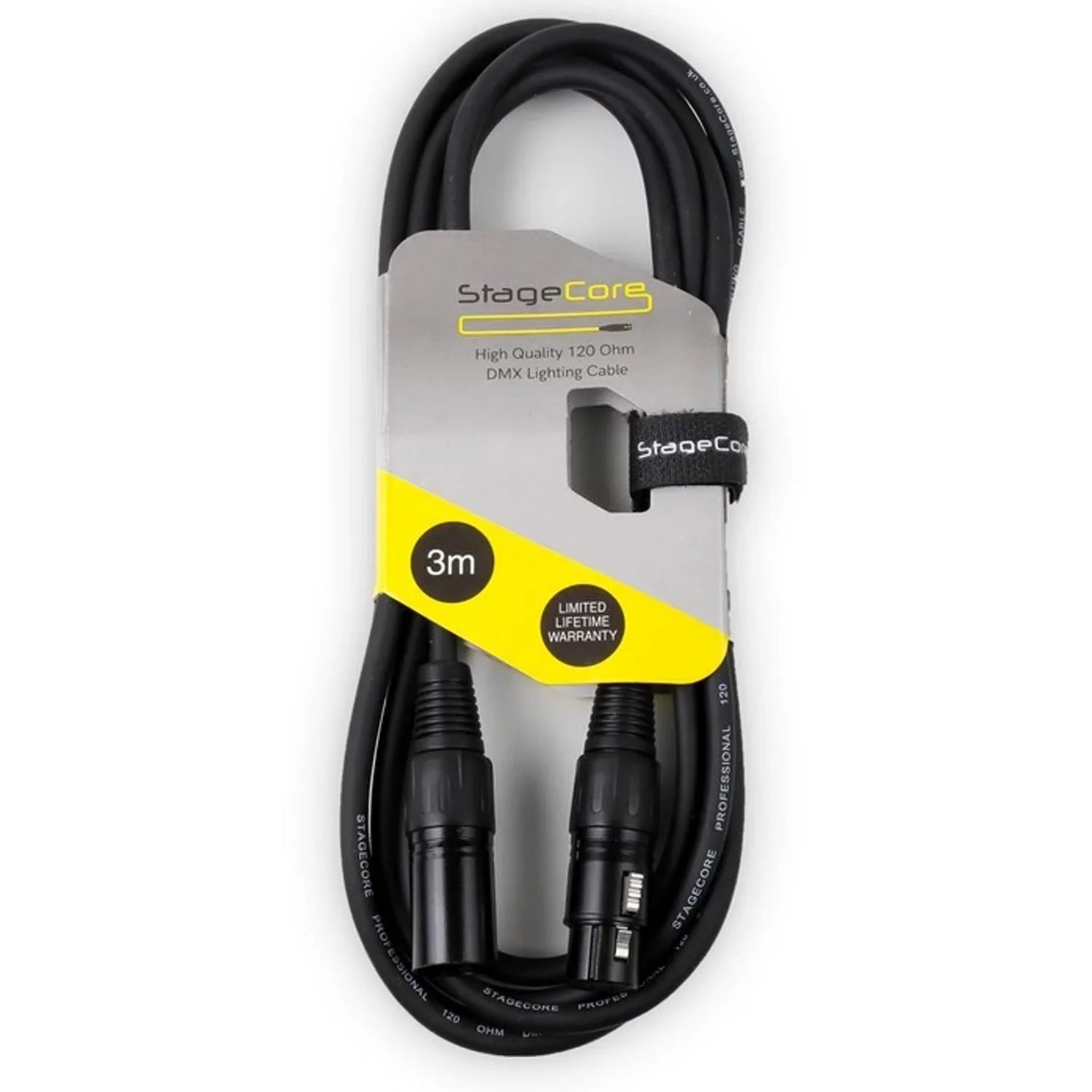 StageCore 3M DMX Lead Cable - DY Pro Audio