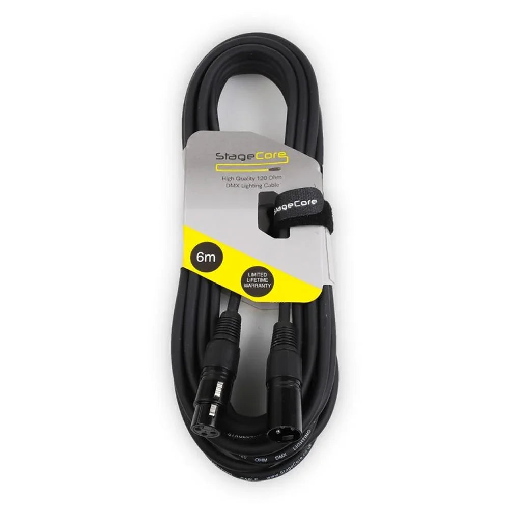 Stagecore 6m DMX 3 Pin Cables - DY Pro Audio