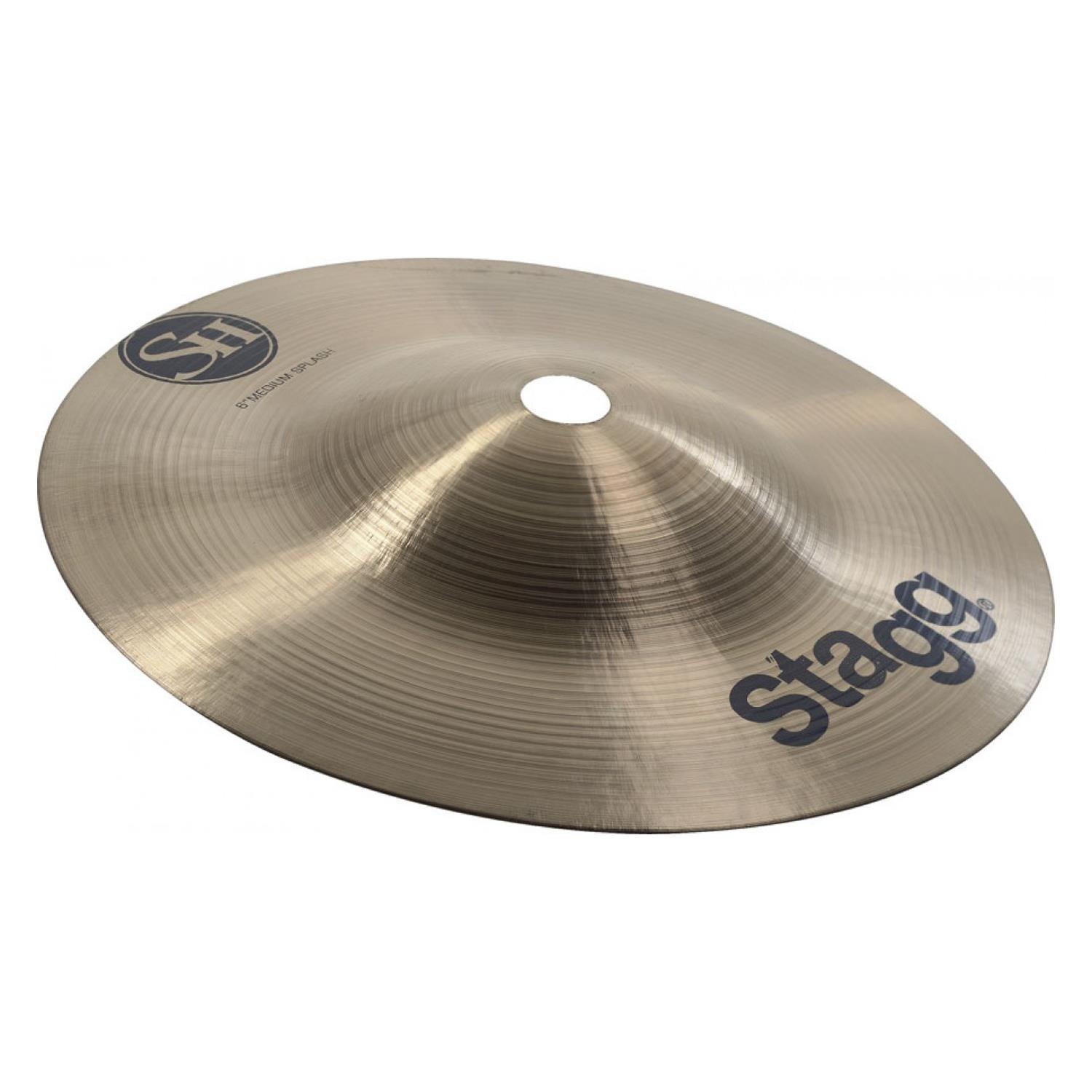 Stagg 6" SH SH-SM6R Single Hammered Medium Splash Cymbal - DY Pro Audio