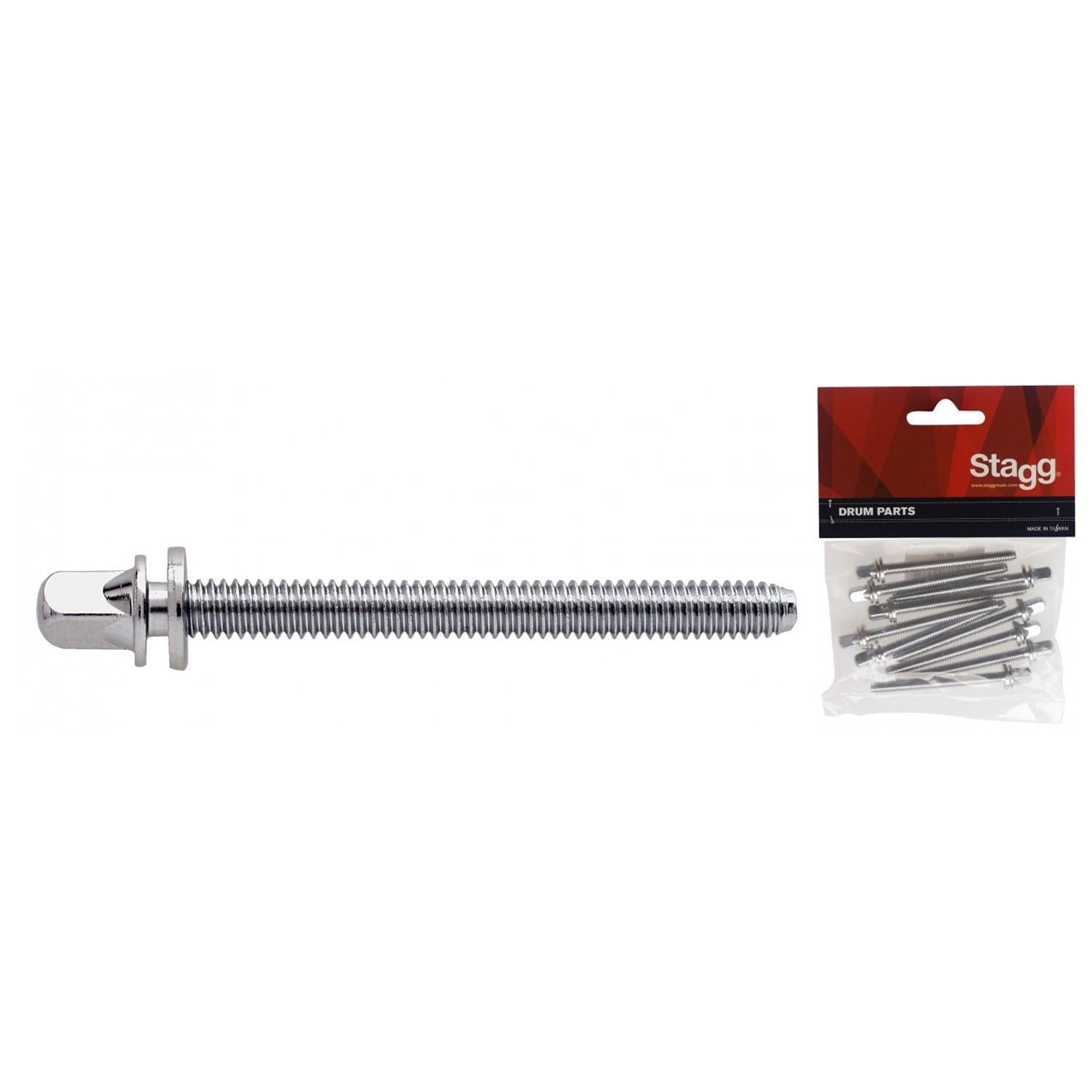 Stagg Drum Tension Rod 7/32 inches 58mm (Pack of 10) - DY Pro Audio