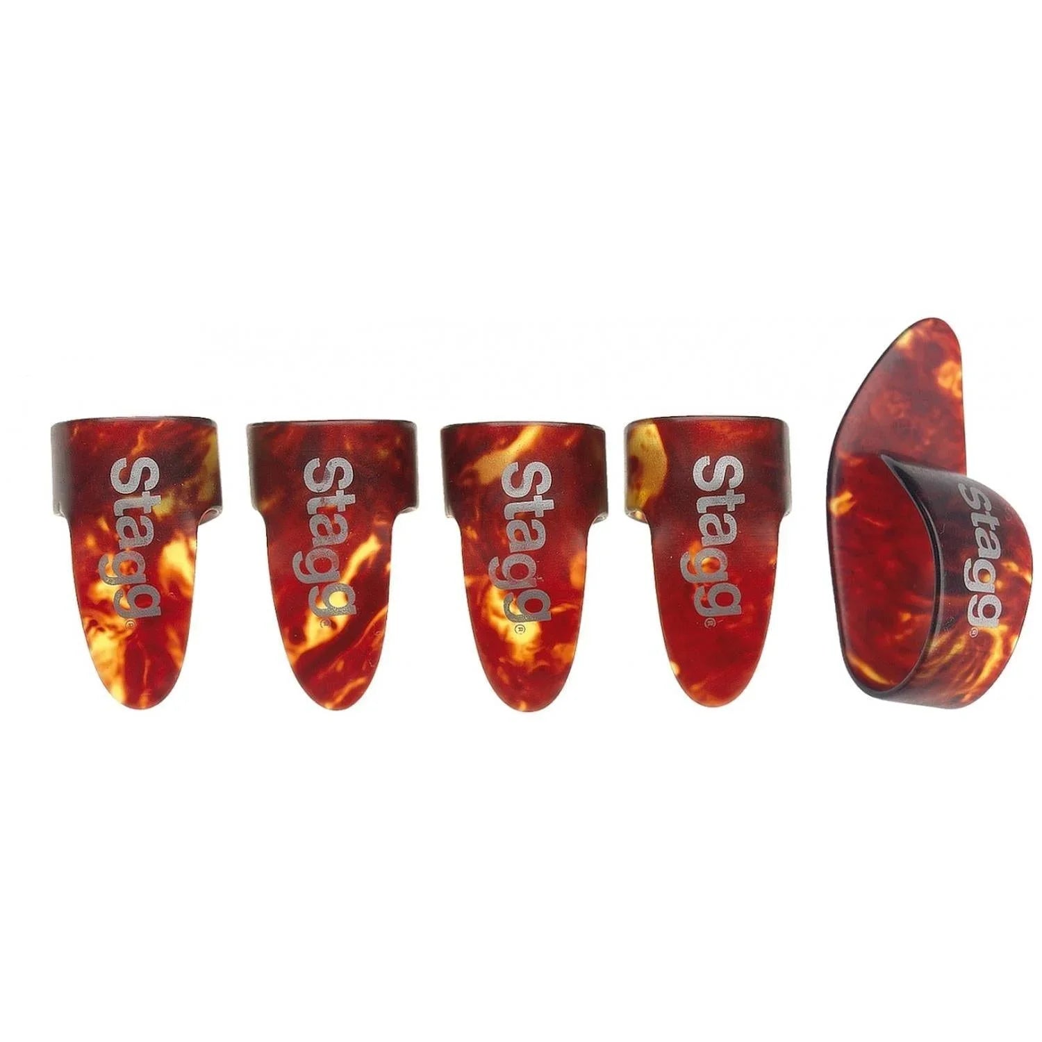 Stagg FPS-L Set Of Large Plastic Thumb And Finger Picks - DY Pro Audio