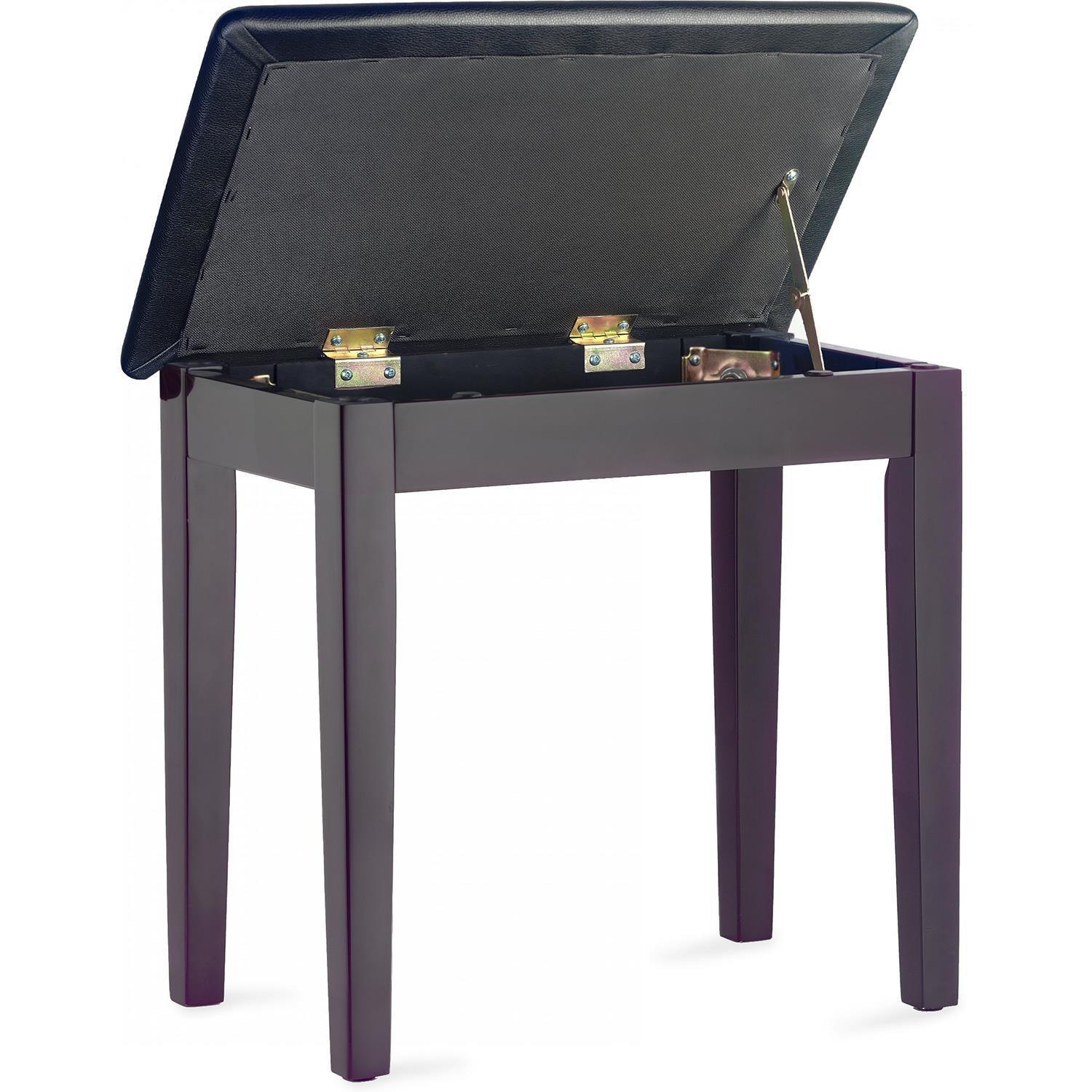 Stagg PBF23 RWM SBK Rosewood Piano Bench with Storage - DY Pro Audio