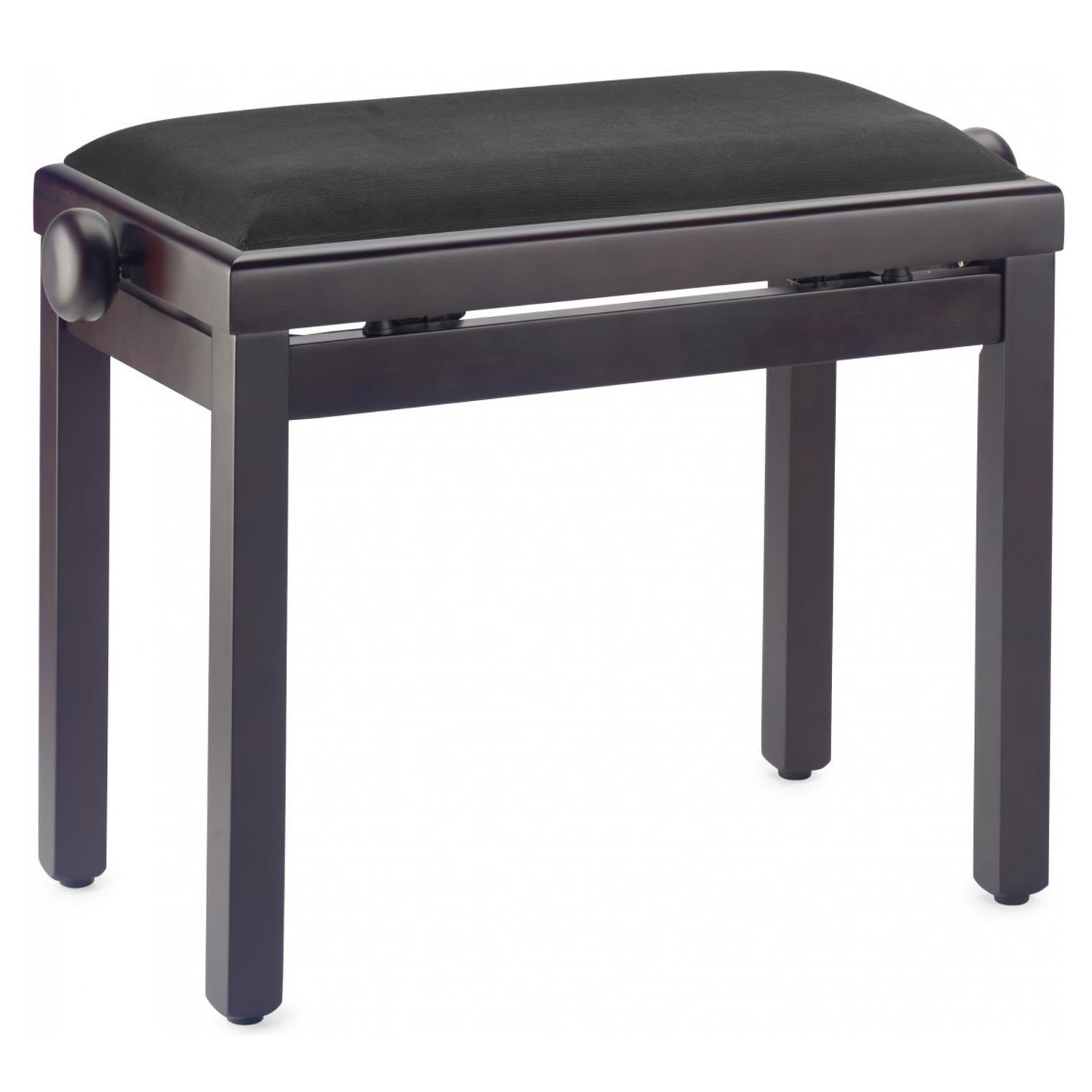 Stagg PBF39 RWM VBK Rosewood Piano Bench With Velvet Top - DY Pro Audio