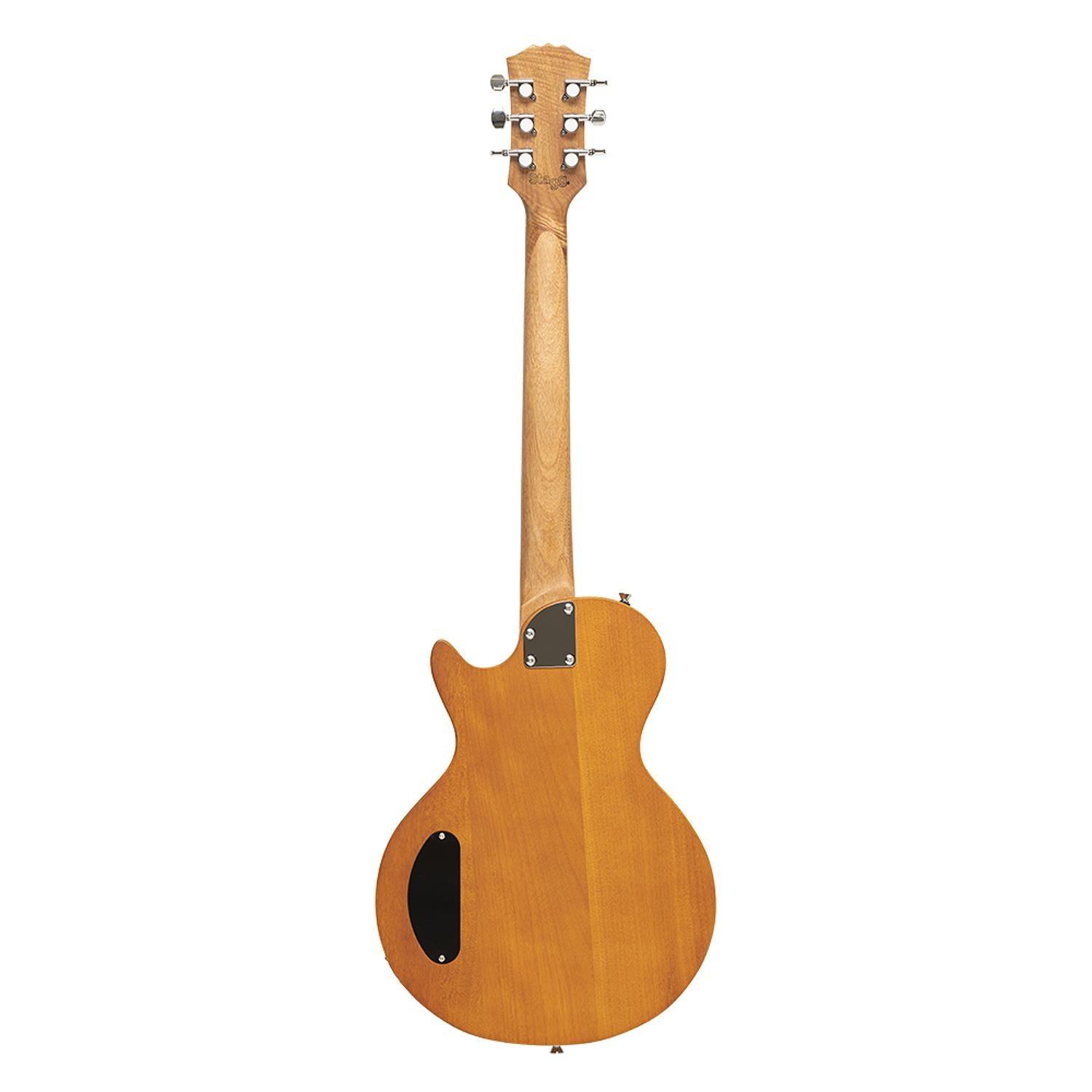 Stagg SEL-HB90 VYL Vintage Yellow Standard Mahogany Electric Guitar - DY Pro Audio