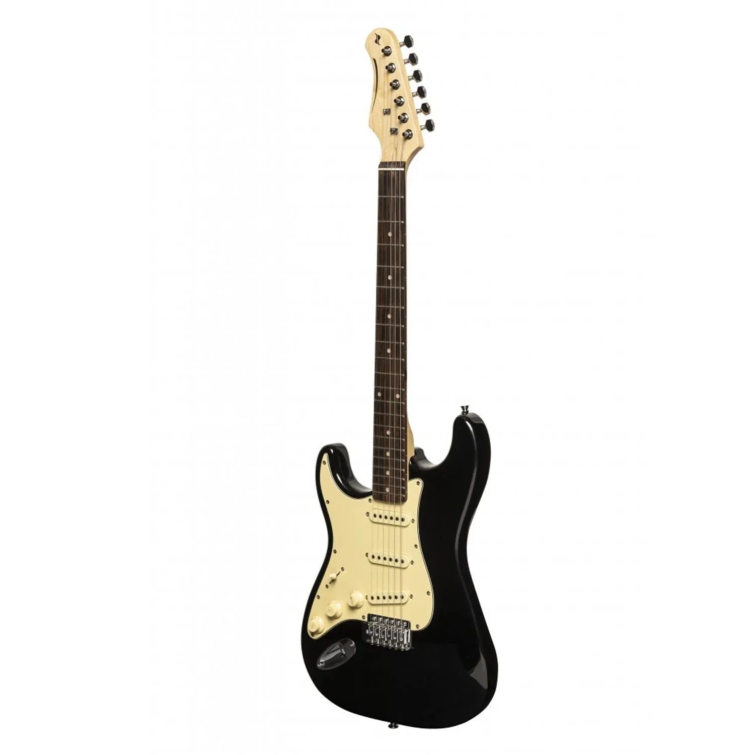 Stagg SES-30 BK Left Hand Standard Electric Guitar - DY Pro Audio