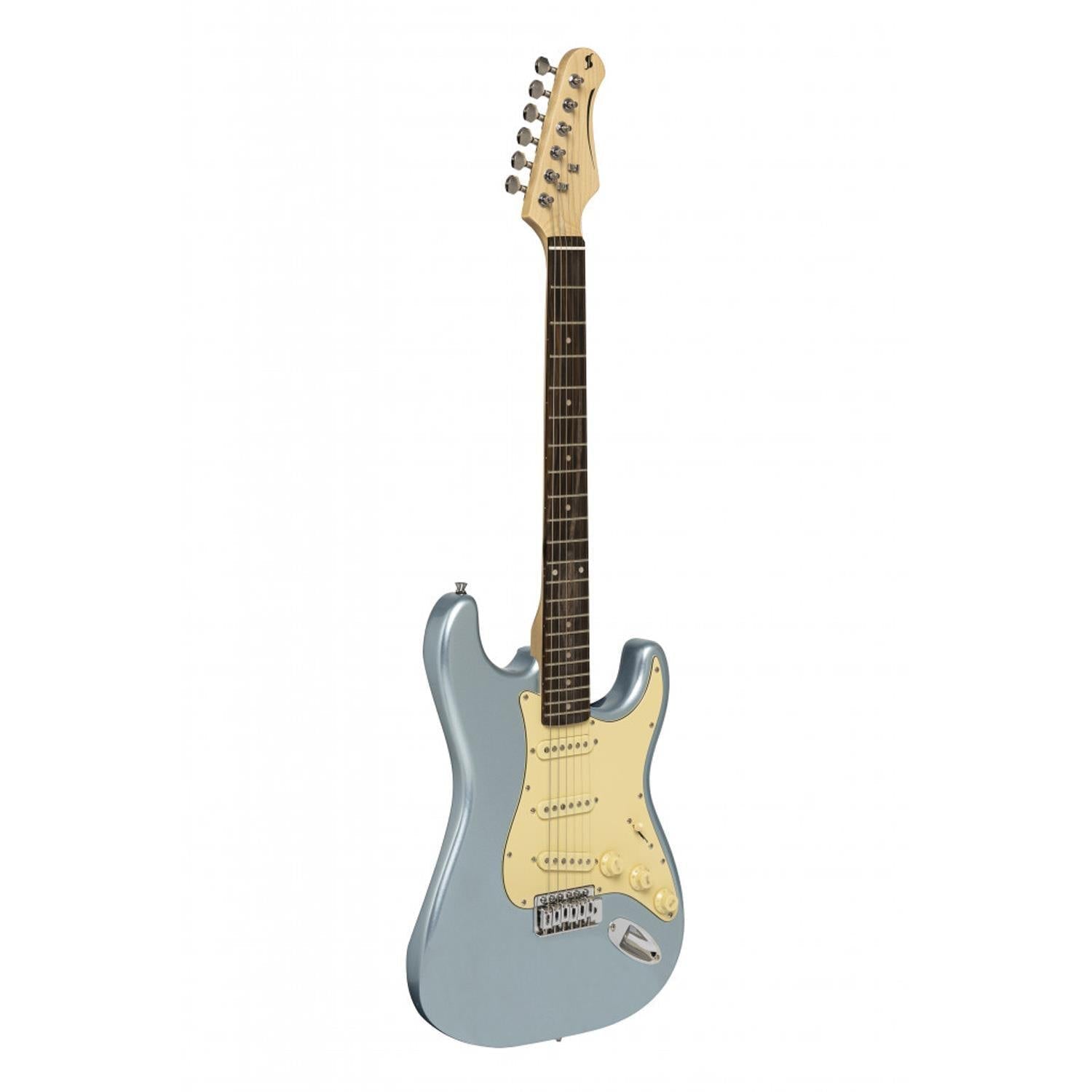 Stagg SES-30 IBM Blue Standard Electric Guitar - DY Pro Audio