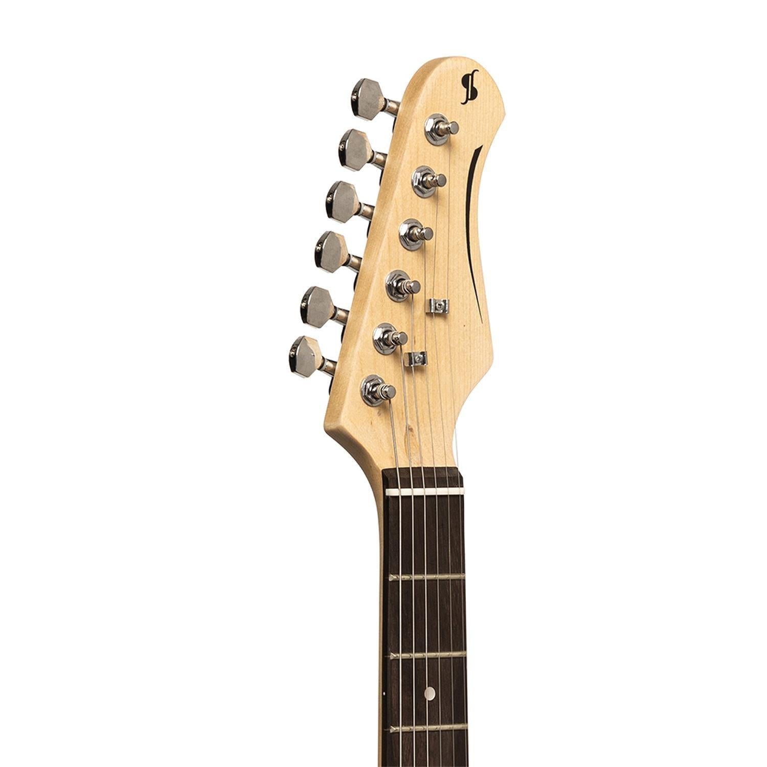Stagg SES-30 SNB Sunburst Standard Electric Guitar - DY Pro Audio