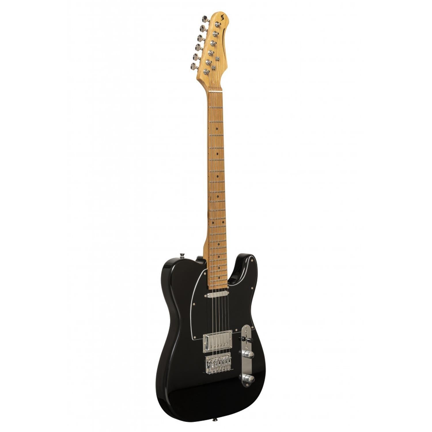 Stagg SET-PLUS BK Vintage "T" Plus Series Electric Guitar - DY Pro Audio