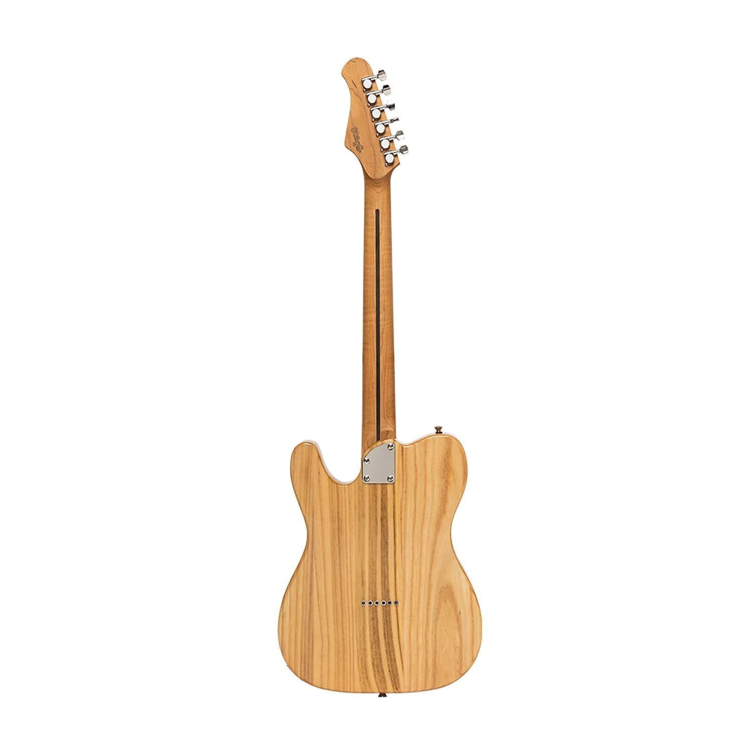 Stagg SET-PLUS NAT Natural Vintage "T" Plus Series Electric Guitar - DY Pro Audio
