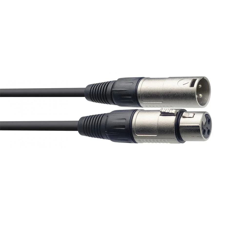 Stagg SMC15 15m Microphone XLR Cable Black - DY Pro Audio