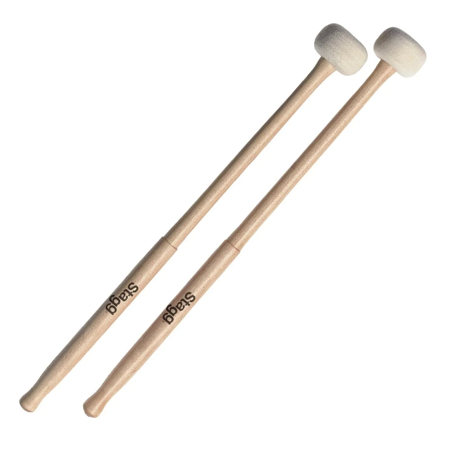 Stagg SMTIM F38 Timpani Round Felt Drum Stick Mallets - DY Pro Audio