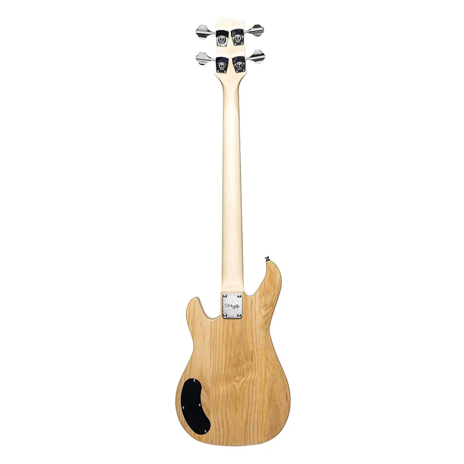 Stagg SVY J-FUNK NAT Silveray Series J Style Electric Bass Guitar - DY Pro Audio