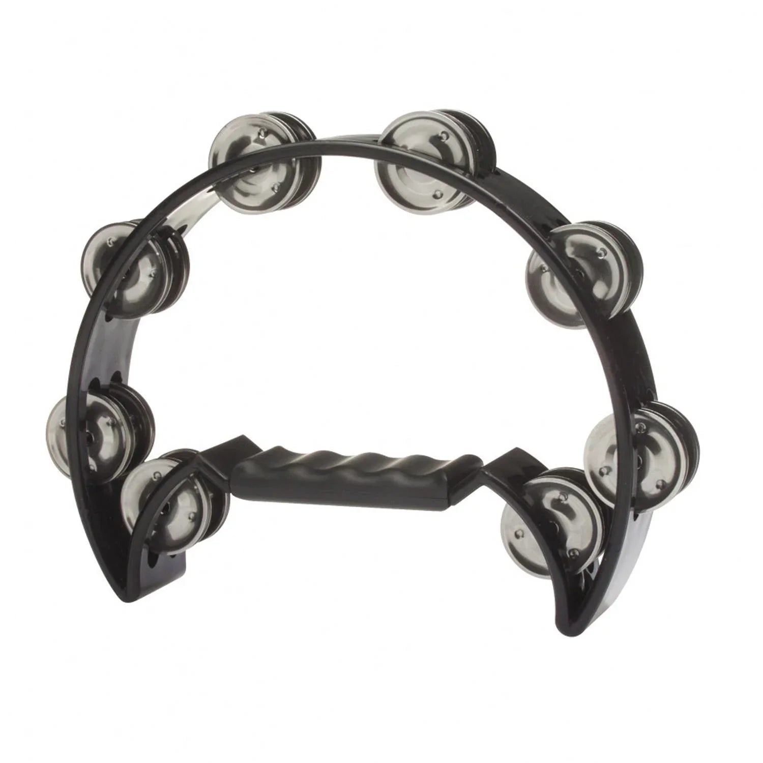 Stagg TAB-2 BK Black Cutaway Tambourine - DY Pro Audio