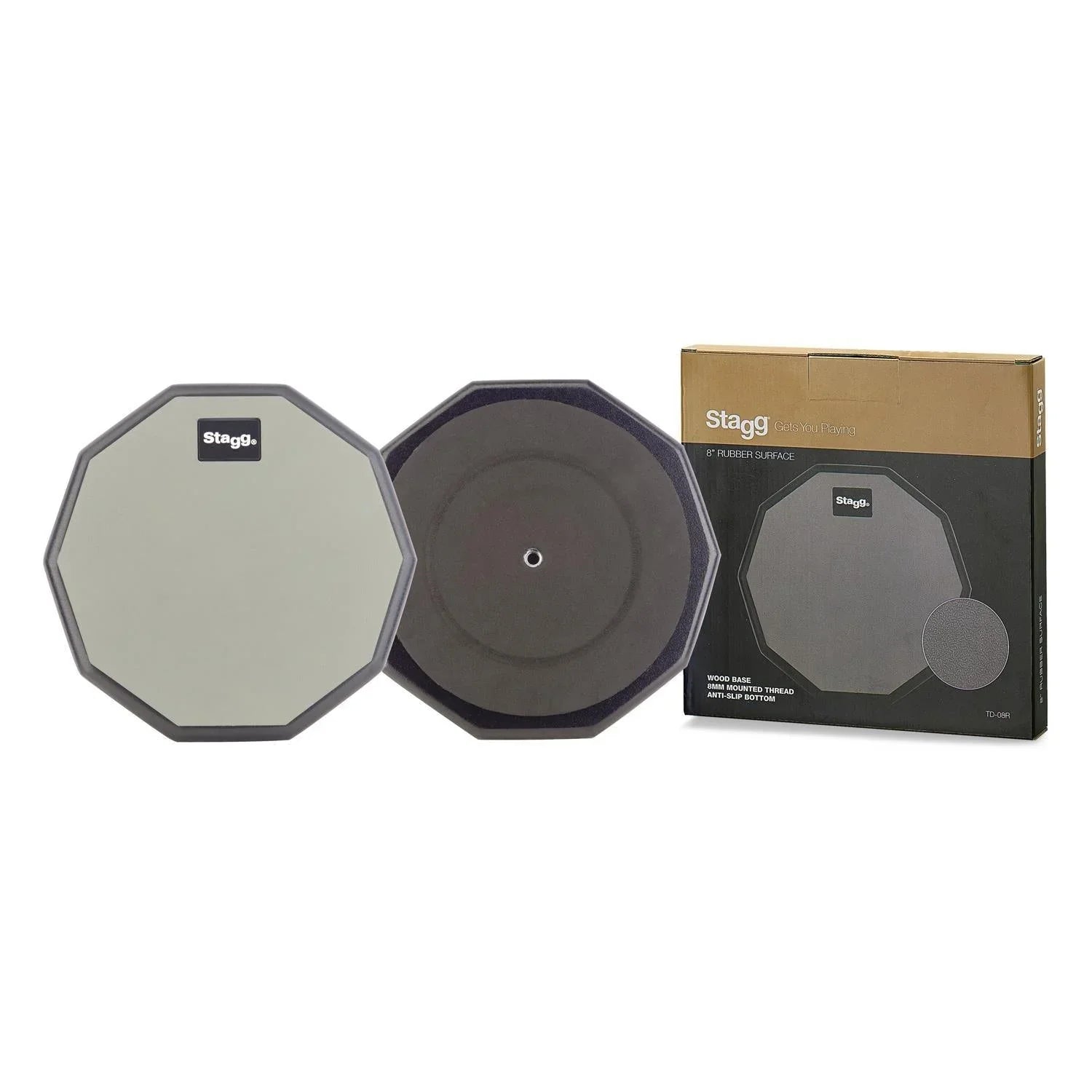 Stagg TD-08R 8" Practice Drum Pad - DY Pro Audio