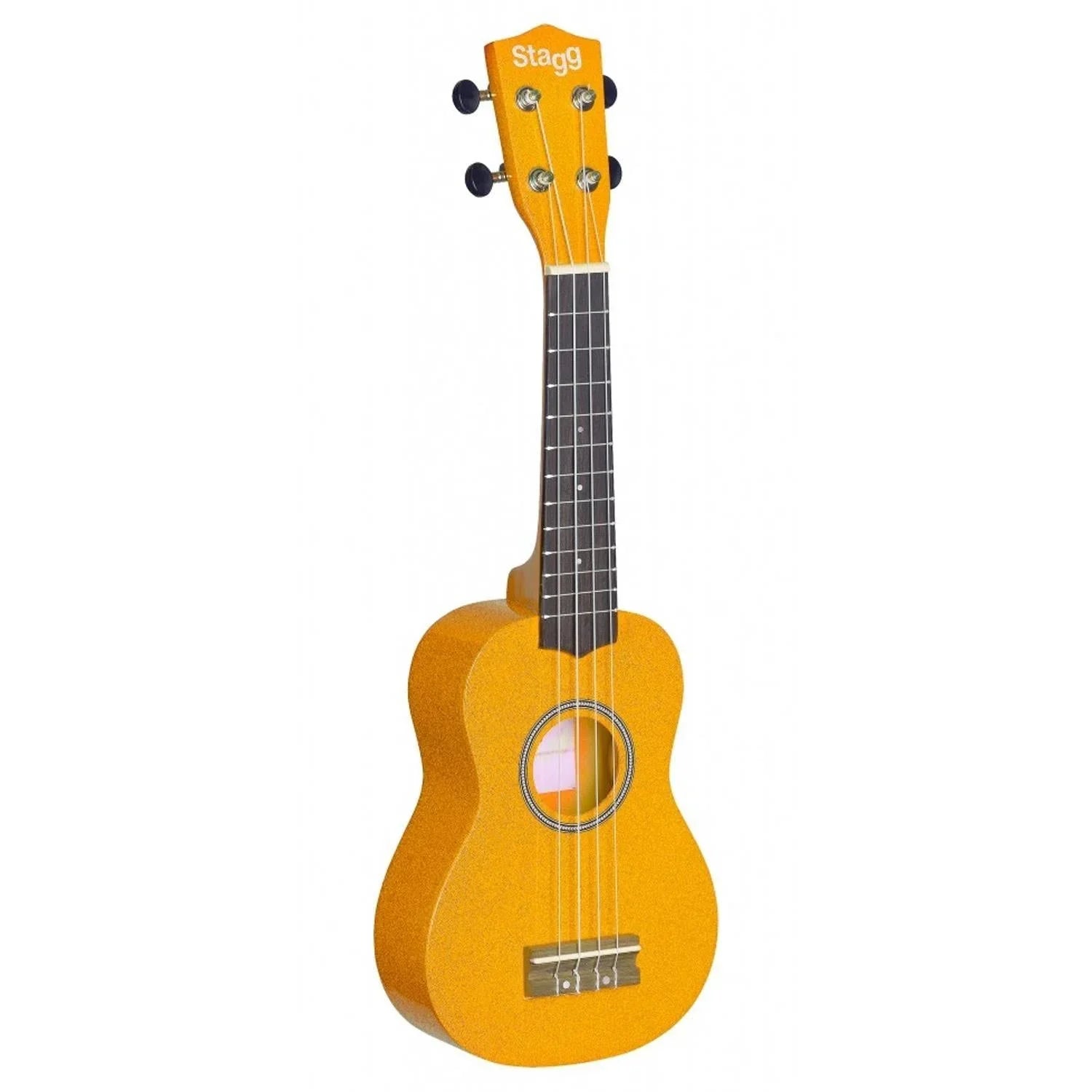 Stagg US-Lemon Yellow Soprano Ukulele With Bag - DY Pro Audio