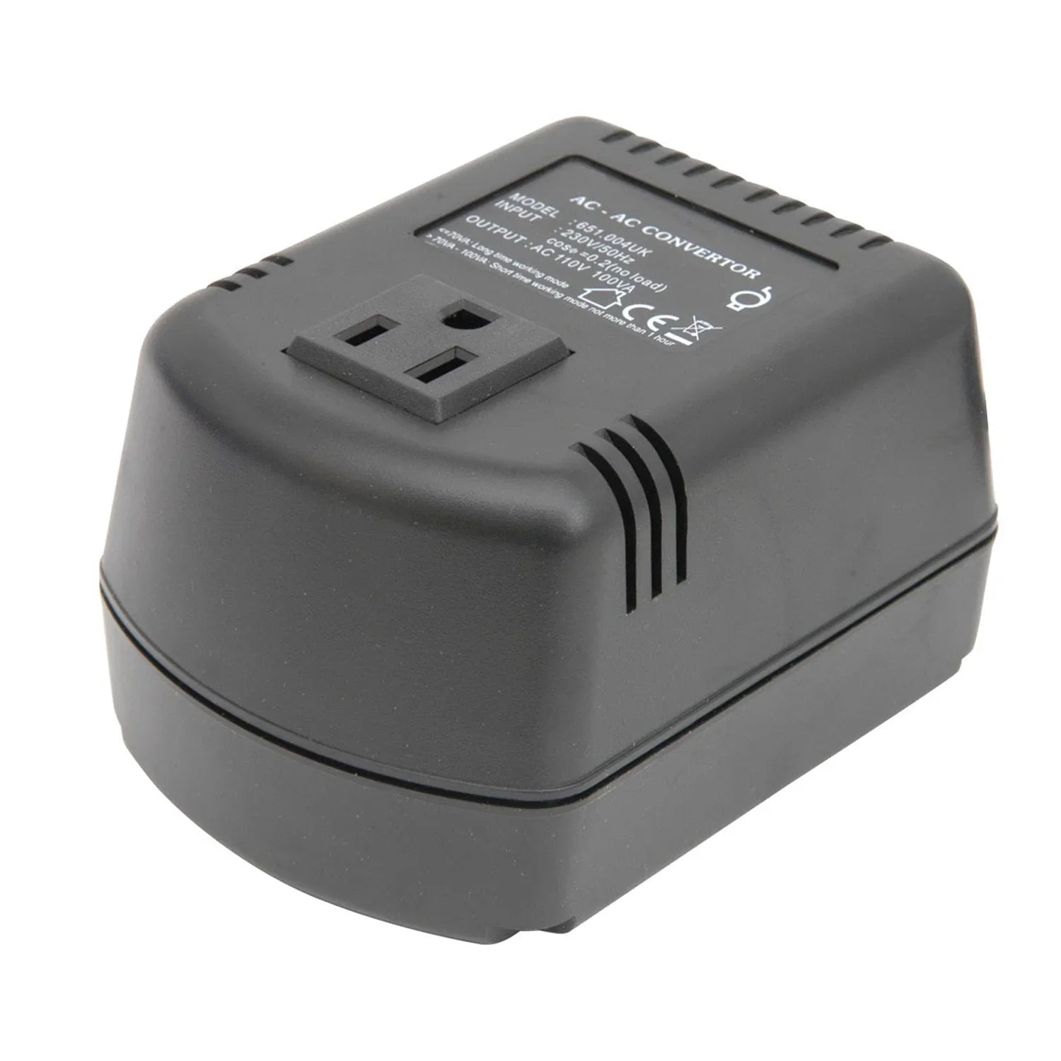 Step-Down Voltage Converter Transformer 230V - 110V (100W) USA TO UK - DY Pro Audio