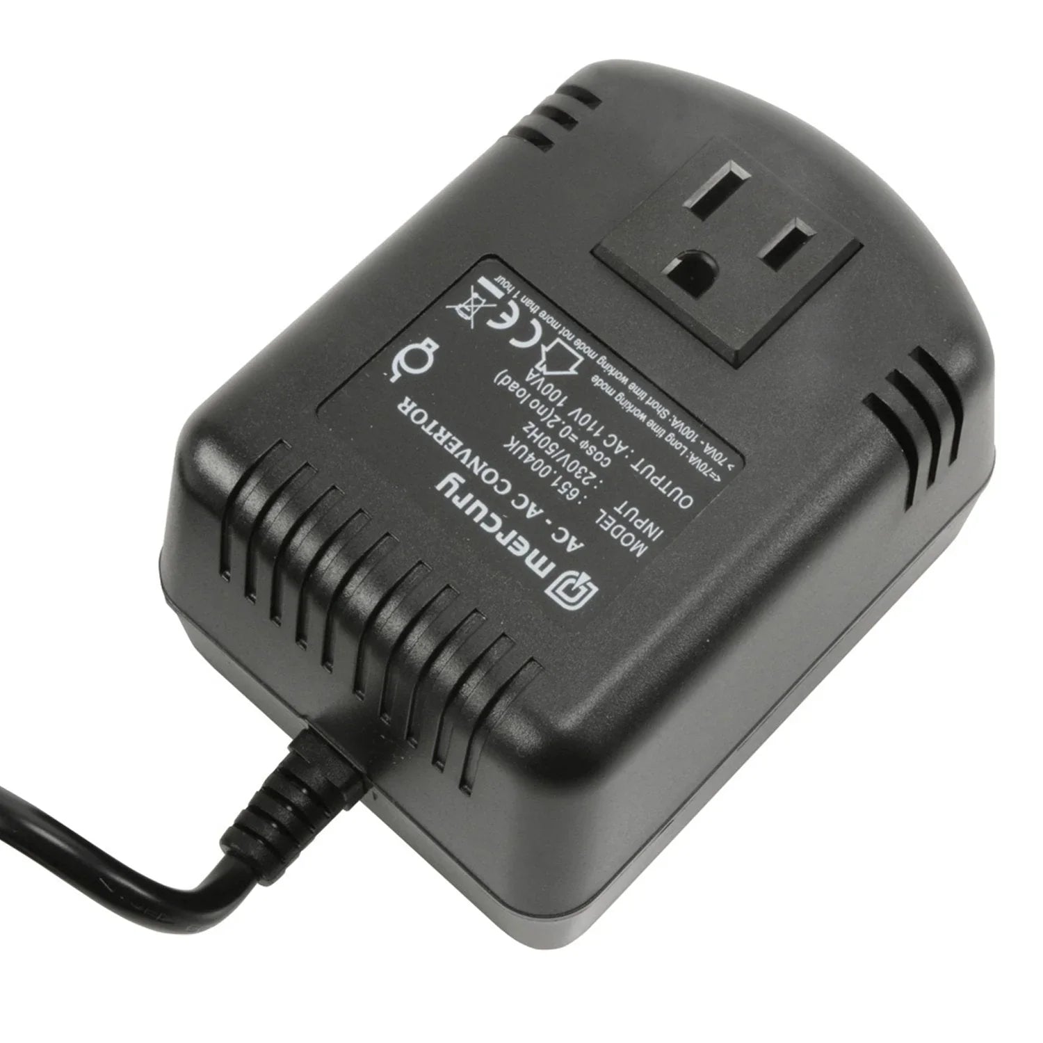 Step-Down Voltage Converter Transformer 230V - 110V (100W) USA TO UK - DY Pro Audio