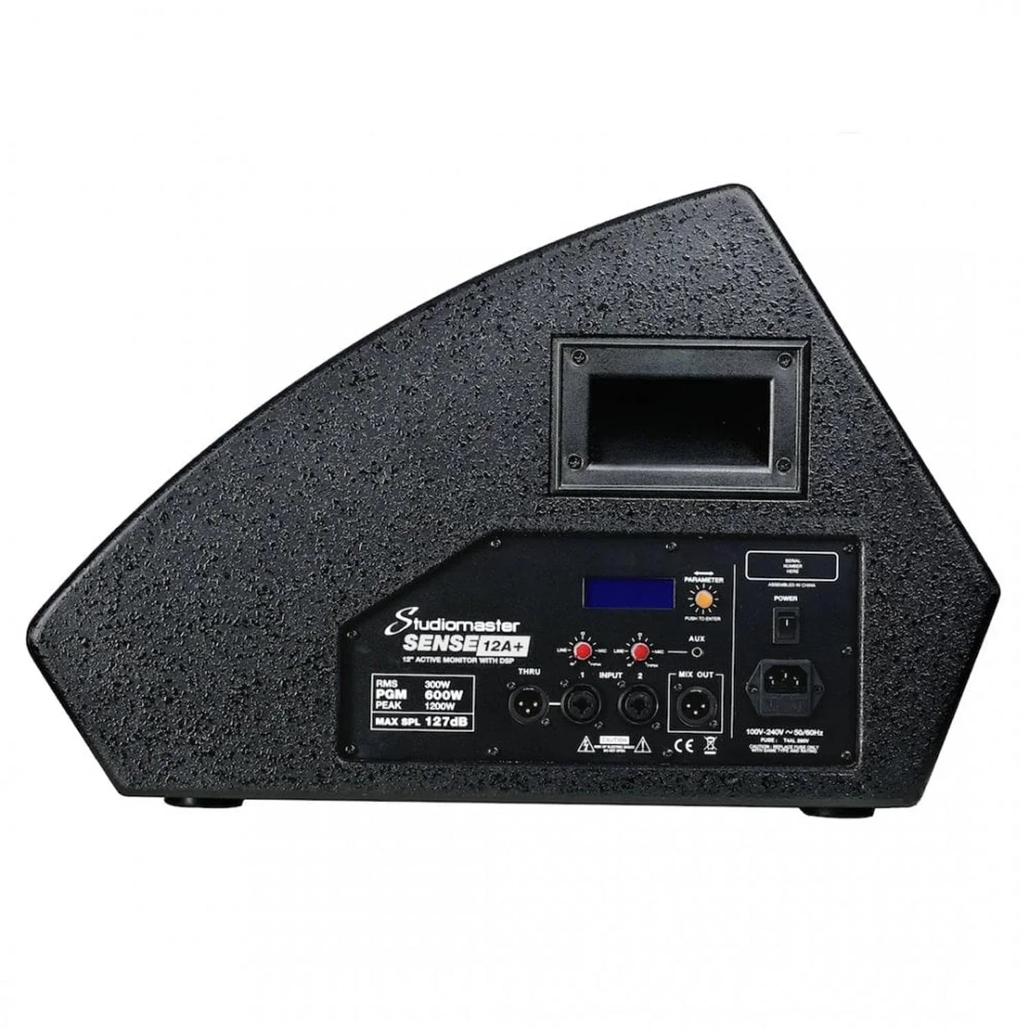 Studiomaster Sense 12a+ Active Stage Monitor Paint Finish - DY Pro Audio