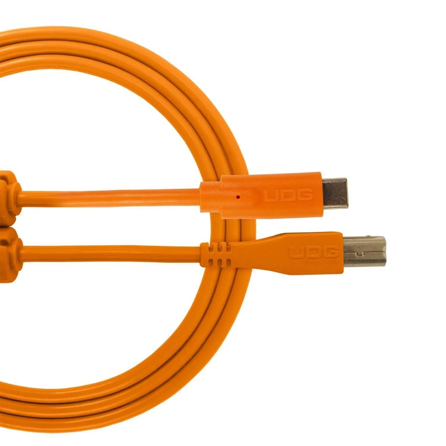 UDG Cable USB 2.0 (Type C-B) Straight 1.5M Orange - DY Pro Audio