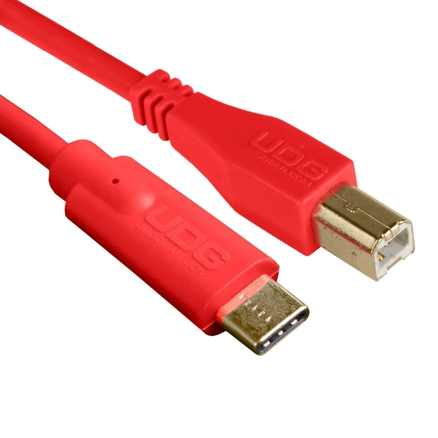 UDG Cable USB 2.0 (Type C-B) Straight 1.5M Red - DY Pro Audio