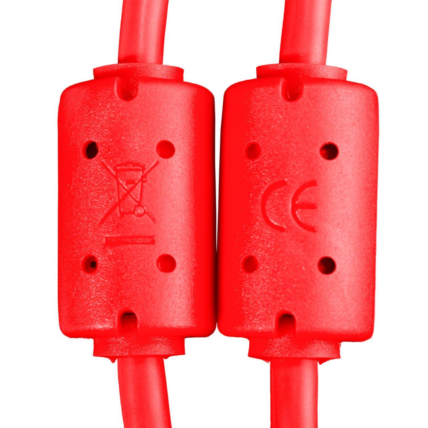 UDG Cable USB 2.0 (Type C-B) Straight 1.5M Red - DY Pro Audio