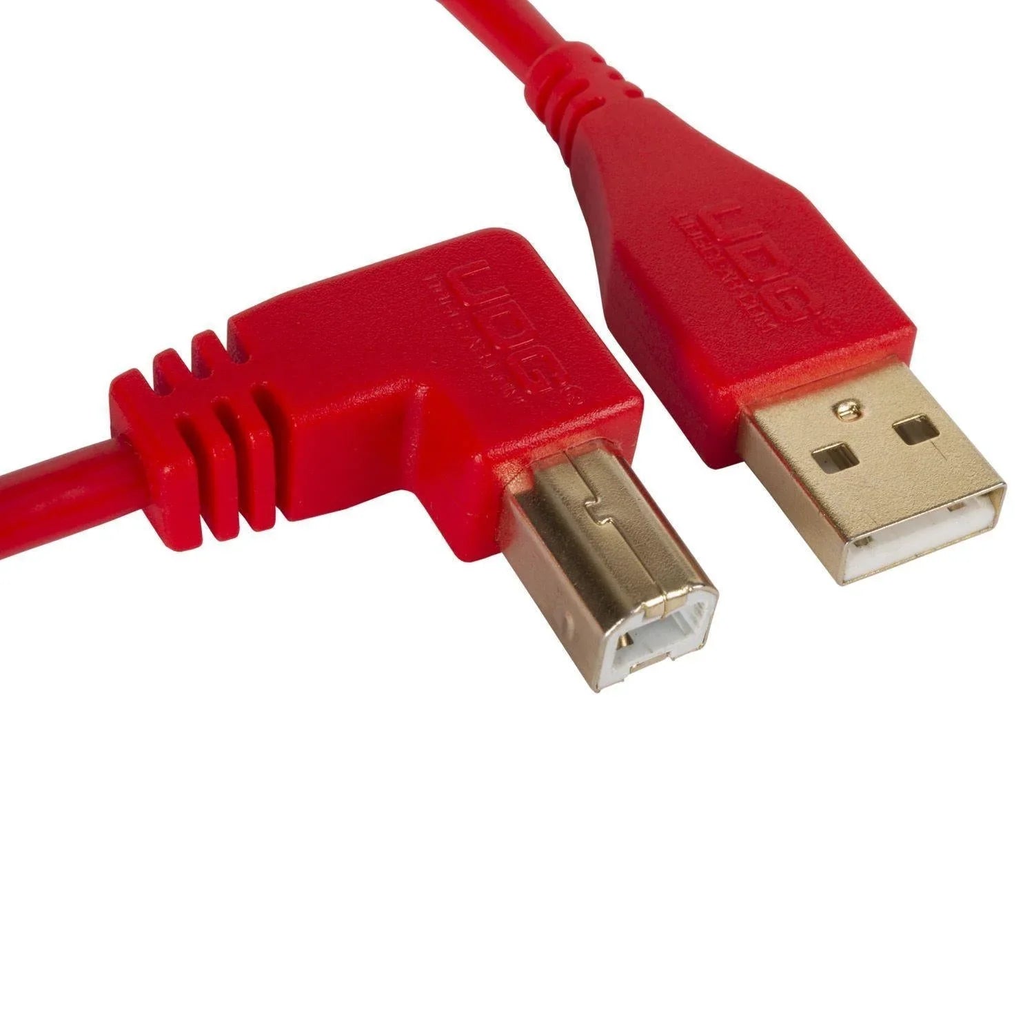UDG Ultimate Audio Cable USB 2.0 A-B Red Angled 3m - DY Pro Audio