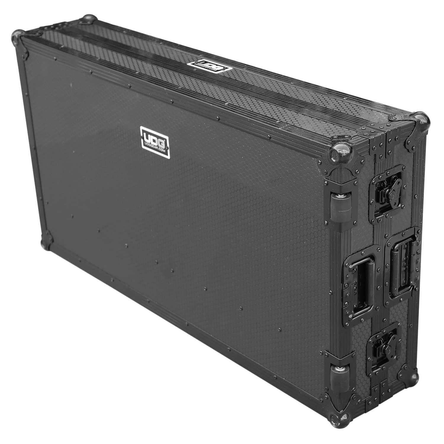 UDG Ultimate Flight Case Portable Z-Style DJ Table Black Plus (Wheels) - DY Pro Audio