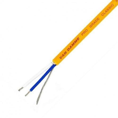 Van Damme Pro Grade Classic XKE 1 pair install cable 100m - Orange - DY Pro Audio