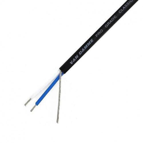 Van Damme Pro Grade Classic XKE 1 pair install cable 50m -Black - DY Pro Audio