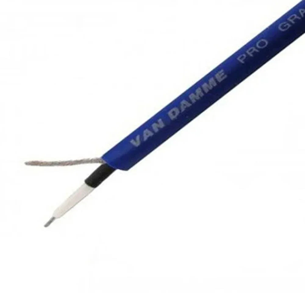 Van Damme Pro Grade Classic XKE Instrument Cable 100m - Blue - DY Pro Audio