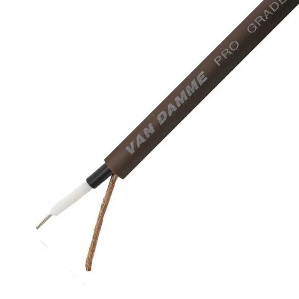 Van Damme Pro Grade Classic XKE Instrument Cable 100m - Brown - DY Pro Audio