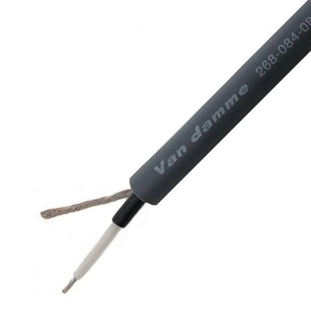Van Damme Pro Grade Classic XKE Instrument Cable 50m - Grey - DY Pro Audio