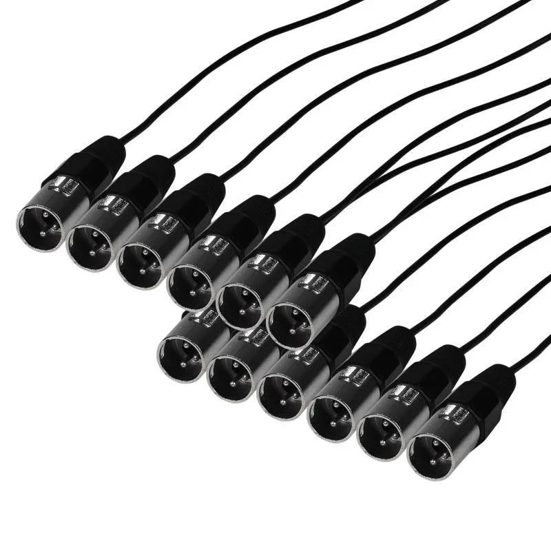 W-Audio 12 way 10m XLR Multicore - DY Pro Audio