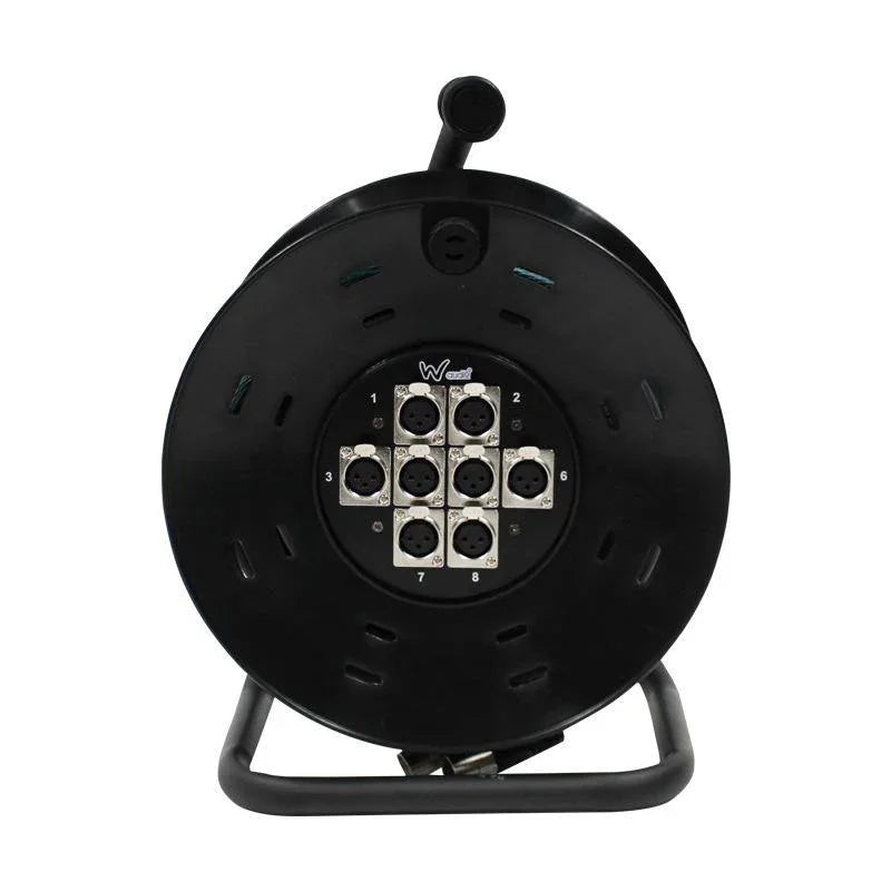W-Audio 8 Way 25m XLR Multicore - DY Pro Audio