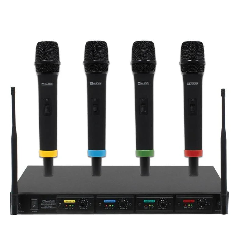 W AUDIO RM Quartet Handheld Wireless Microphone System - DY Pro Audio
