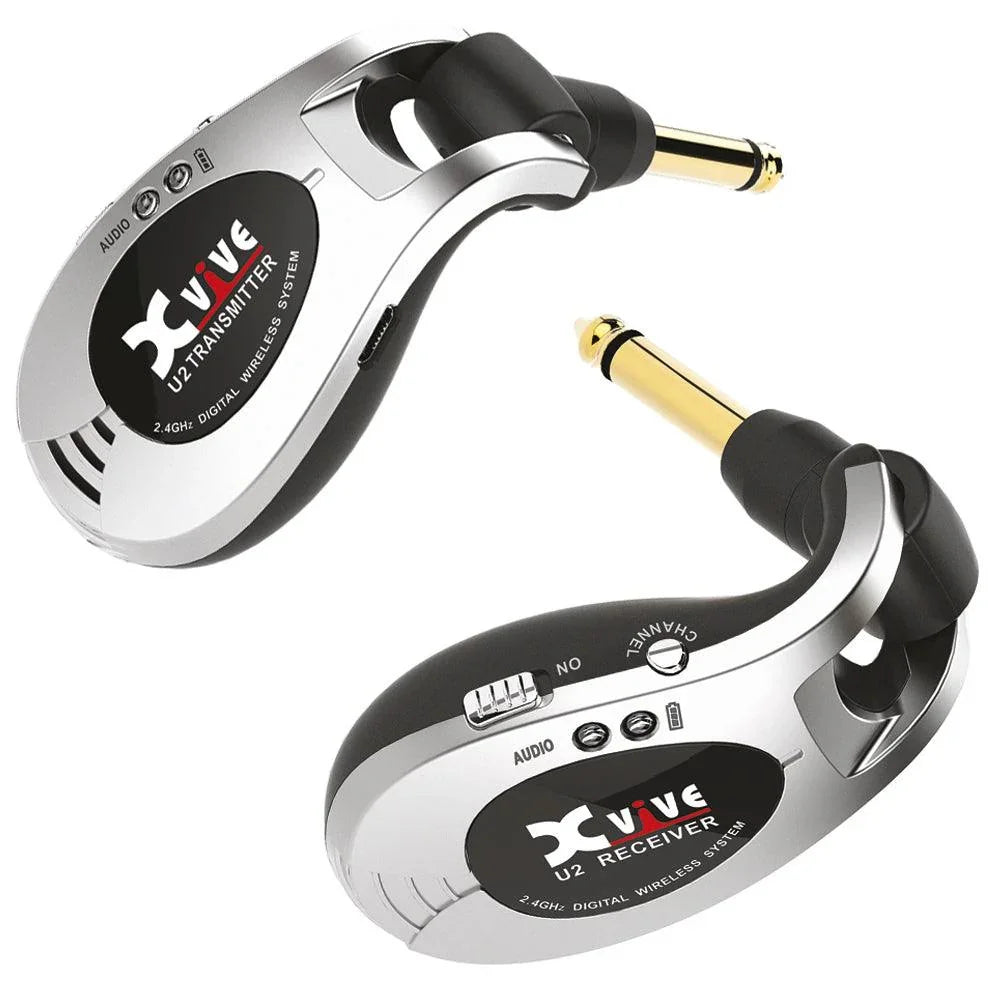 Xvive Wireless Guitar System ~ Silver - DY Pro Audio