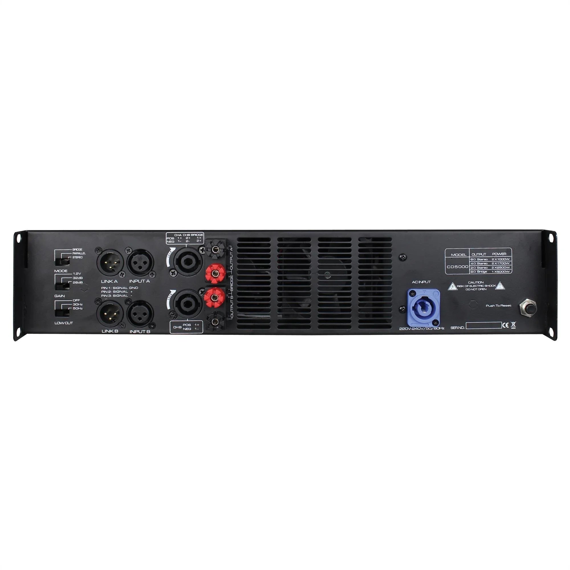 Zenith CD 5000 Power Amplifier - DY Pro Audio