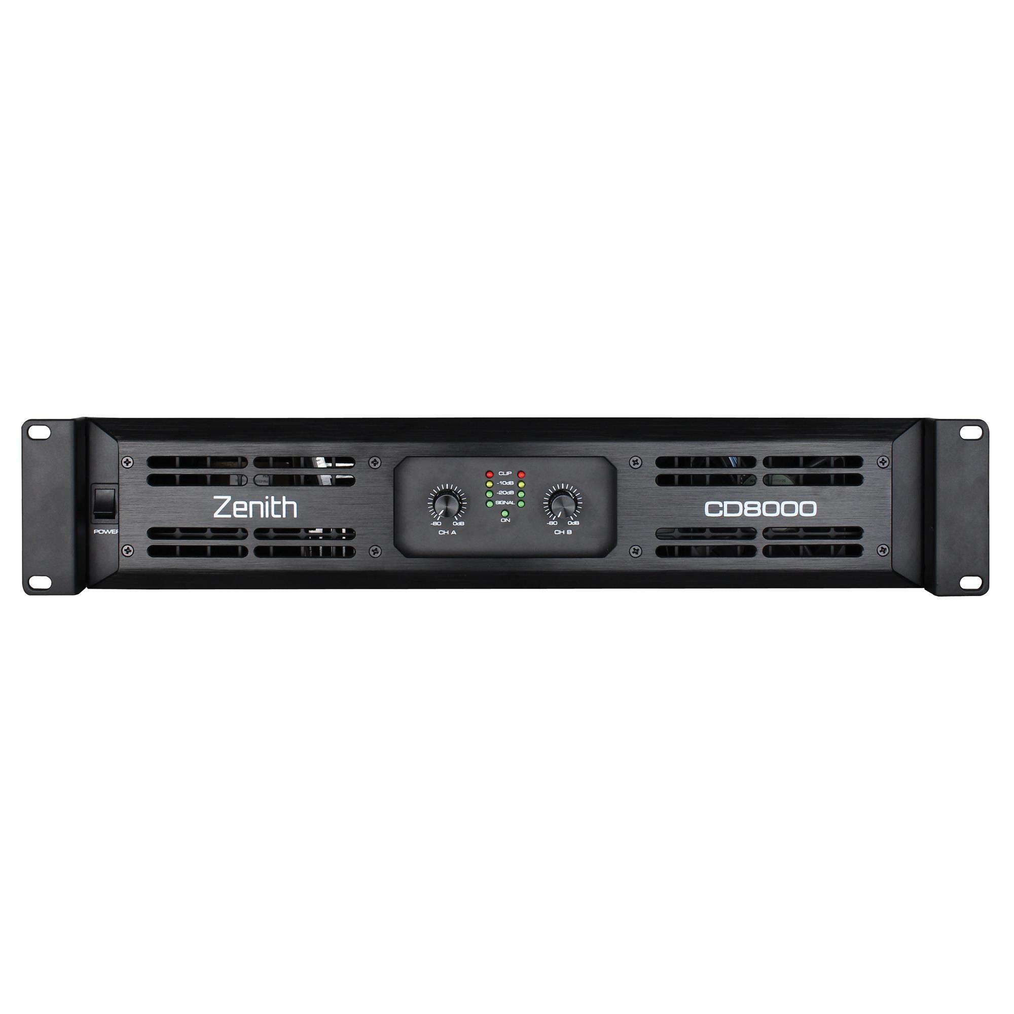 Zenith CD 8000 Power Amplifier - DY Pro Audio